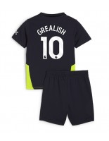 Manchester City Jack Grealish #10 Bortedraktsett Barn 2024-25 Korte ermer (+ bukser)